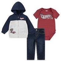 Levi'S Baby Boys 3 Piece Levis And Friends Set - Multi
