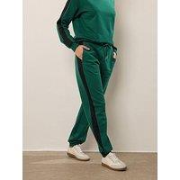 Long Tall Sally Side Stripe Jogger 34" - Green