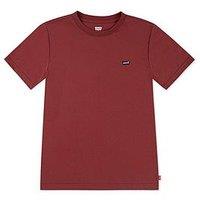 Levi'S Boys Batwing Chest Hit Short Sleeve T-Shirt - Red