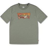 Levi'S Boys Sunrise Desert Short Sleeve T-Shirt - Green