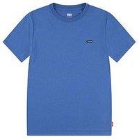Levi'S Boys Batwing Chest Hit Short Sleeve T-Shirt - Blue