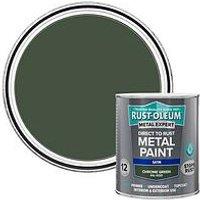 Rust-Oleum Metal Expert Water-Based Paint Satin Green 750Ml