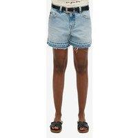 Superdry Mid Rise Cut Off Shorts