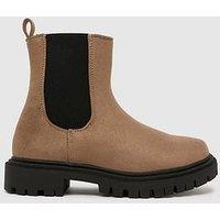Schuh Junior Click Chunky Chelsea Boot - Brown