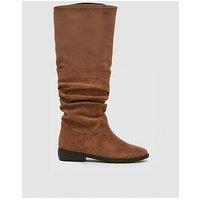Schuh Youth Coast Slouche Boot - Brown