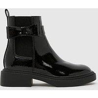 Schuh Youth Cait Bow Chelsea Boot - Black
