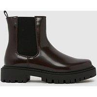 Schuh Youth Click Chunky Chelsea Boot - Brown