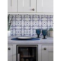 D-C-Fix Self Adhesive Wall Tiles Cubia Blue Pack Of 18 Tiles