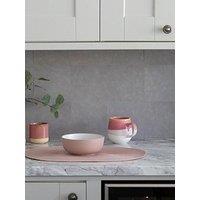 D-C-Fix Self Adhesive Wall Tiles Micro Cement Light Grey Pack Of 18 Tiles