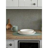 D-C-Fix Self Adhesive Wall Tiles Micro Cement Olive Pack Of 18 Tiles