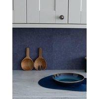 D-C-Fix Self Adhesive Wall Tiles Micro Cement Blue Pack Of 18 Tiles