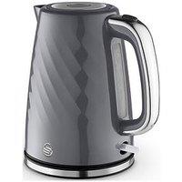 Swan Sk14611Gry Windsor 1.7L Kettle - Grey