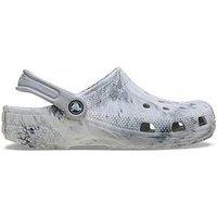 Crocs Classic Marbled Clog - Black/White