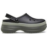 Crocs Classic Stacked Clog - Black
