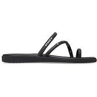 Crocs Miami Toe Loop Sandal - Black