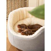 Lords And Labradors Grow With Me Puppy Bed Grey