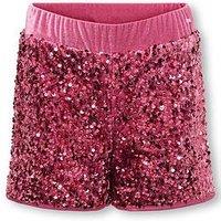 Only Kids Girls Sequin Shorts - Pink