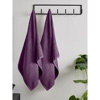 Catherine Lansfield Quick Dry Bath Sheet Pair