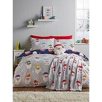 Catherine Lansfield Christmas Santa Spec-Tacular Duvet Set
