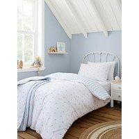 Bianca Mini Star & Stripes 100% Cotton Duvet Set- Blue