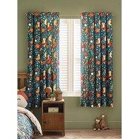 Catherine Lansfield Fox And Woodland Friends Curtains