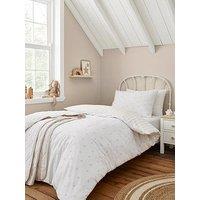 Bianca Mini Star & Stripes 100% Cotton Duvet Set - Natural