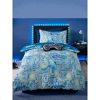 Catherine Lansfield Gamer So Soft Duvet Set Grey