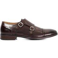 Dune London Dune Satchin 2 Formal Leather Monk Shoe