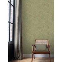 Rasch Boho Geo Wallpaper - Green