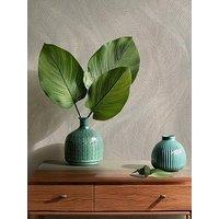 Rasch Opuenza Wave Wallpaper - Grey