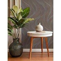 Rasch Opuenza Wave Wallpaper - Plum