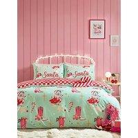 Catherine Lansfield Santas Howdy Christmas Duvet Set