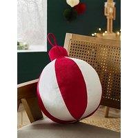 Catherine Lansfield Christmas Bauble 3D Cushion