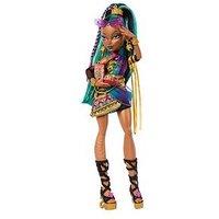 Monster High Nefera De Nile Doll With Pet Scarab Lavish And 7 Accessories Like Purse And Snacks