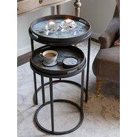 Laura Ashley Linlithgow Set Of 2 Side Tray Tables