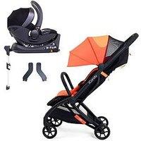Icandy Pip Travel System With Black Cocoon Car Seat - Sunset Orange