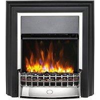 Dimplex Cheriton Deluxe Chrome Optiflame Freestanding Fire