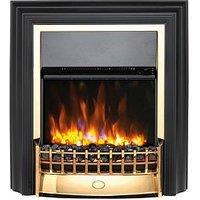 Dimplex Cheriton Deluxe Brass Optiflame Freestanding Fire