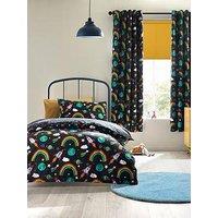 Catherine Lansfield Rainbow Rockets Duvet Set