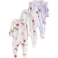 Ted Baker Baby Girls Bow Sleepsuits - Pink