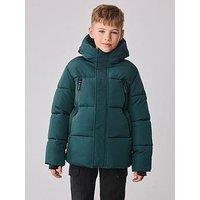 Ted Baker Boys Regular Coat - Blue