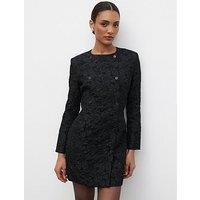 Pretty Lavish Serel Cinched Blazer Mini Dress - Black