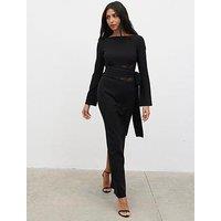 Pretty Lavish Ambrose Lace Cut Out Maxi Dress