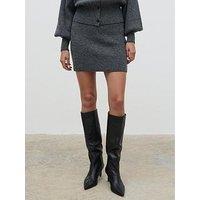 Pretty Lavish Odyssey A-Line Knit Top - Grey