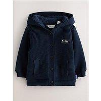 Ted Baker Baby Boys Knitted Jacket - Navy