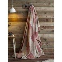 Appletree Ashford Check -Sherpa Reverse 150Cm X 200Cm Throw