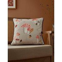 Fusion Woodland Dreams -Velvet 43 X 43Cm Filled Cushion
