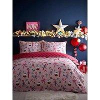 Fusion Festive Fancy Festive Christmas Duvet Cover Set