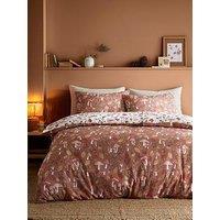 Fusion Woodland Dreams -Reversible King Duvet Cover Set