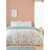 Fusion Evelyn Reversible Duvet Cover Set